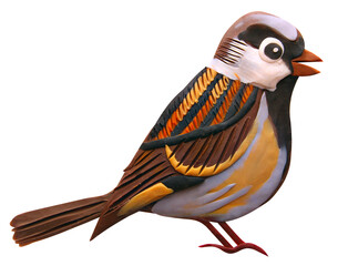 sparrow beautiful bird