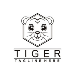 tiger business logo vector illustration - best for your mascot brand