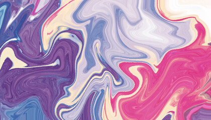 Abstract background. Liquid ink colors pattern, wallpaper artwork, digital watercolor art painting. Raster illustration