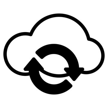 reload glyph icon