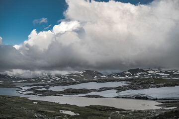 Scenic Landscape of Jotunheimen National Park Region