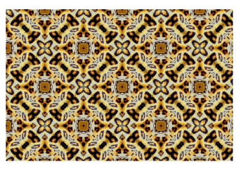 pattern with a pattern of a leopard