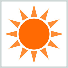 Vector illustration for Sun EPS10