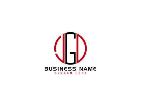 Letter LGD Logo Iocn Vector Image For Business