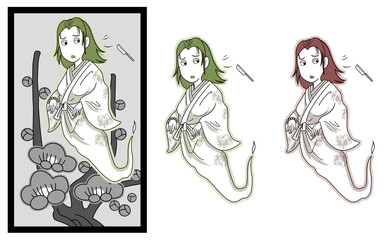 落語,花札,三年目