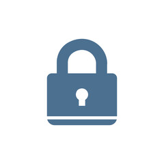lock vector icon 10 eps , Lorem ipsum Flat design