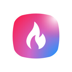 Flame - Sticker