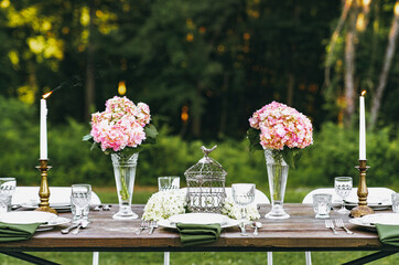 Vintage Table Setting