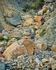 Stacked rocks