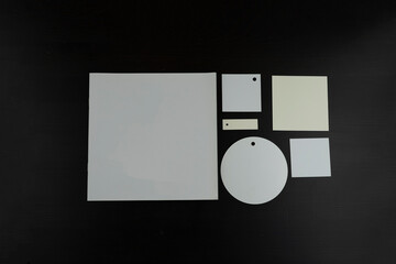 Set of stationery for mockup use