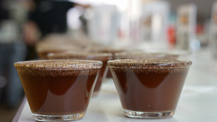 coffee tasting