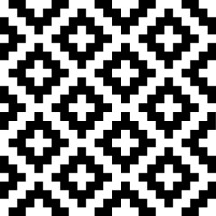 black and white seamless pattern