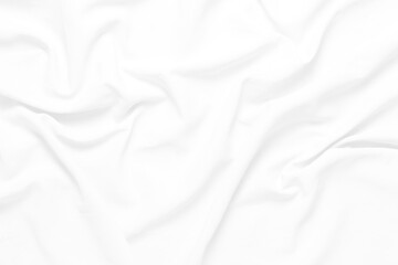 white cloth background soft wrinkled fabric patrem and surface