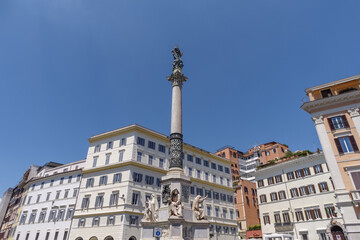 Column of the Immaculate Conception, Rome, Italy