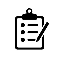 Inspection vector icon. check illustration symbol. examination sign. test logo.

