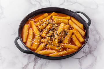 Tteokbokki Korean hot and spicy rice cake