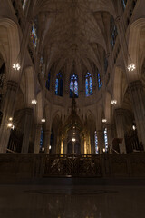 Fototapeta premium interior of the cathedral of st mary country