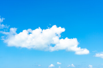 Blue Sky with Cloud background