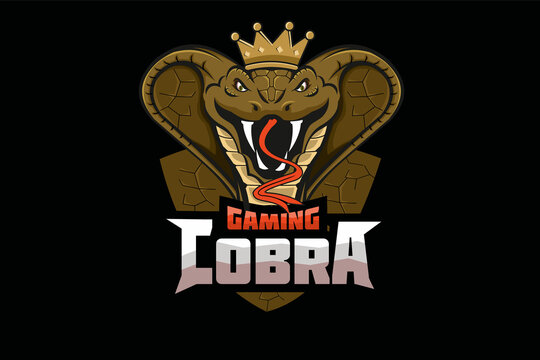 King Kobra Gaming Logo Vector