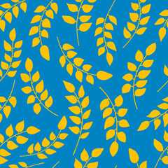 Abstract pattern with branches. Backgrounds and wallpapers for invitations, cards, fabrics, packaging, textiles. Vector illustration.