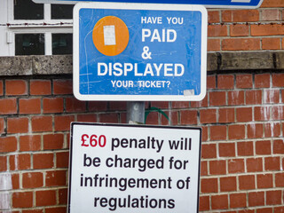 Obraz premium Schild, Hinweisschid, Verbotsschild, Infotafel, Verkehrsschild