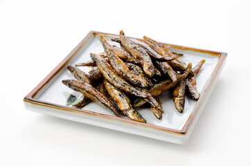 きびなごの甘辛揚げ