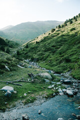 mountain river in the mountains