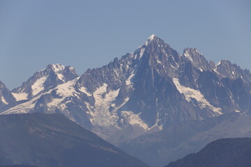 Fototapeta premium massif du Mont-Blanc