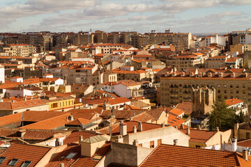 Monumentos y Vistas de la Ciudad de Salamanca, comunidad autonoma de Castilla La Mancha, pais de España o Spain