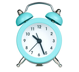 alarm clock isolated on white