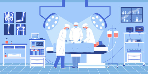 Hospital Surgical Operation Composition
