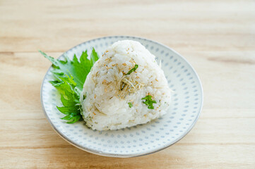 しらすのおにぎり