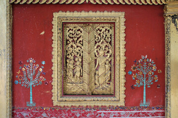 buddhist temple (wat kili) in luang prabang (laos) 