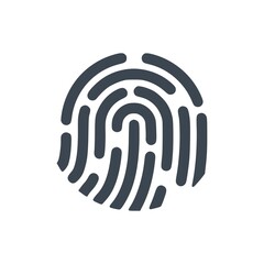 Fingerprint scanning icon