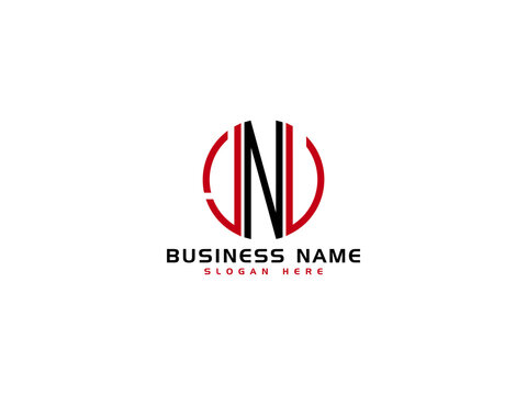 Initial JNV Logo, Letter jnv Logo Image vector stock
