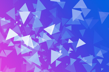 Abstract Geometric Background Wallpaper Blue/Pink