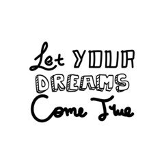 Local hand lettering phrase design isolated