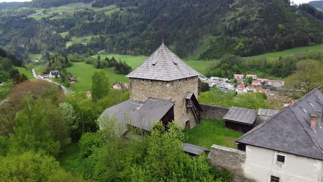 Murau, Obersteiermark, &Ouml;sterreich- Burg Gr&uuml;nfels