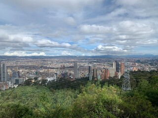 Fototapeta na wymiar Bogotá Skyline Building