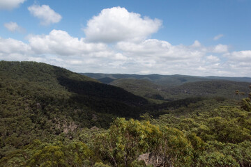 landscape with mountains