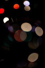 Abstract bokeh as overlay