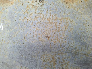 rusty and old metal coating of different colors from metal corrosion.