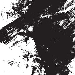 Distress Grainy Black Overlay Texture