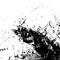 Distress Grainy Black Overlay Texture