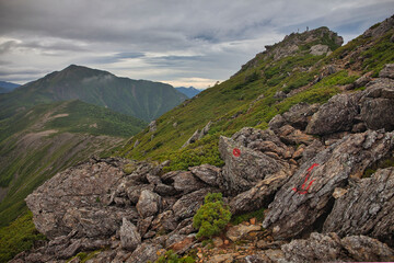 Tekaridake, Hijiridake, 光岳から聖岳縦走登山