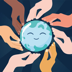 international peace earth globe