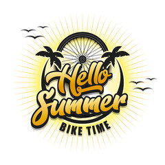 Hello summer. Bike time