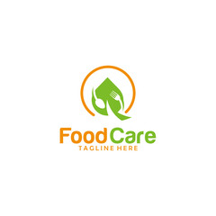 health food logo icon vector