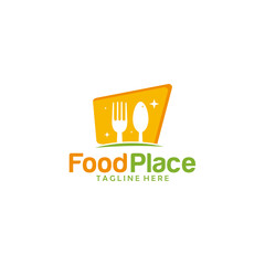 Food logo icon vector isolated