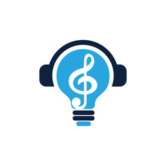 music idea logo icon vector